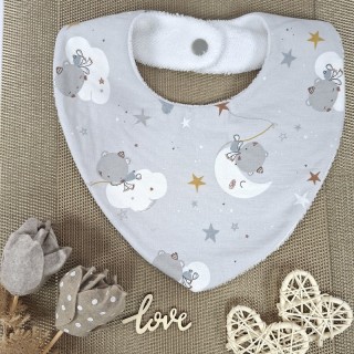 Bavaglino Nuvolette Bandana