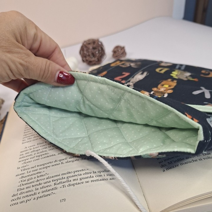 cover book e copertine instoffa fatti a mano per libri